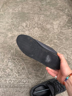 Balenciaga Arena Low Grey Black Grained Leather