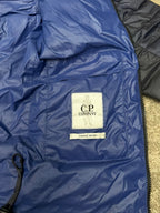 CP Company D.D. Shell Down Goggle Puffer Jacket Navy