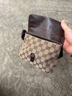 Gucci GG Canvas Jackie Belt Bag Beige