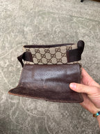 Gucci GG Canvas Jackie Belt Bag Beige