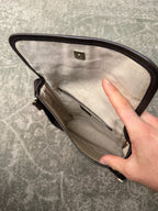 Gucci GG Supreme Coated Canvas Small Flap Messenger Bag OG