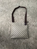 Gucci GG Supreme Coated Canvas Small Flap Messenger Bag OG