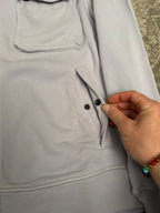 Stone Island Cotton Track Jacket Grey