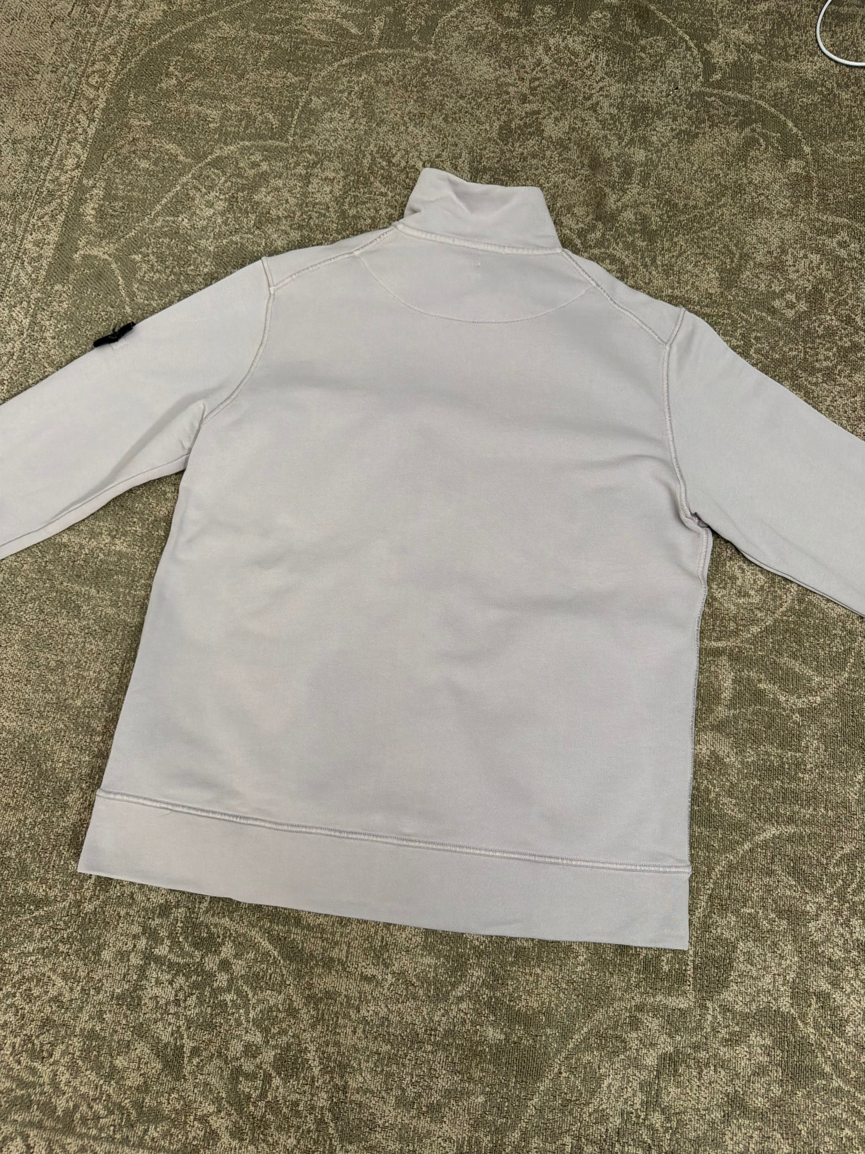 Stone Island Cotton Track Jacket Grey