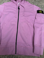Stone Island Zip Jacket Pink Light Rose Quartz