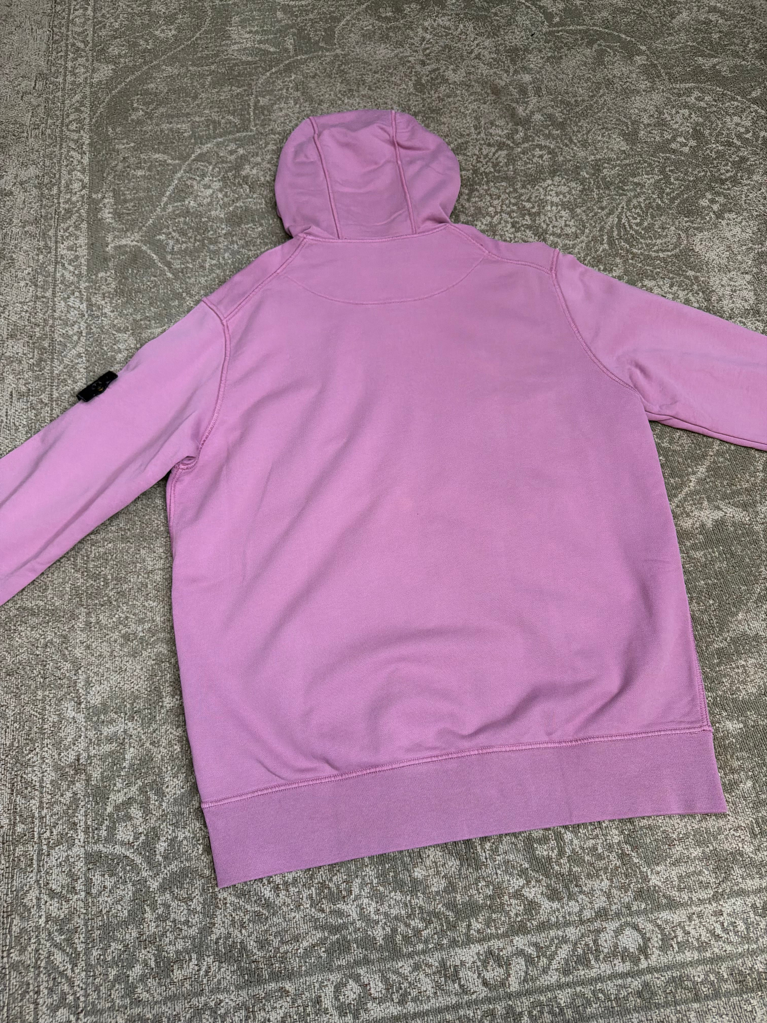 Stone Island Zip Jacket Pink Light Rose Quartz