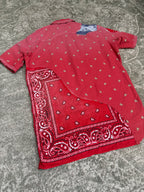 Kapital Bandana Patchwork Button Shirt Red
