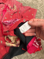 Kapital Bandana Patchwork Button Shirt Red