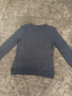 Kenzo Love Crewneck Tiger Dark Grey Yellow Embroidery