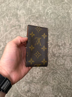 Louis Vuitton Monogram Cigarette Etui Case Holder Brown