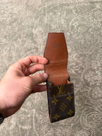 Louis Vuitton Monogram Cigarette Etui Case Holder Brown