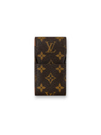 Louis Vuitton Monogram Cigarette Etui Case Holder Brown