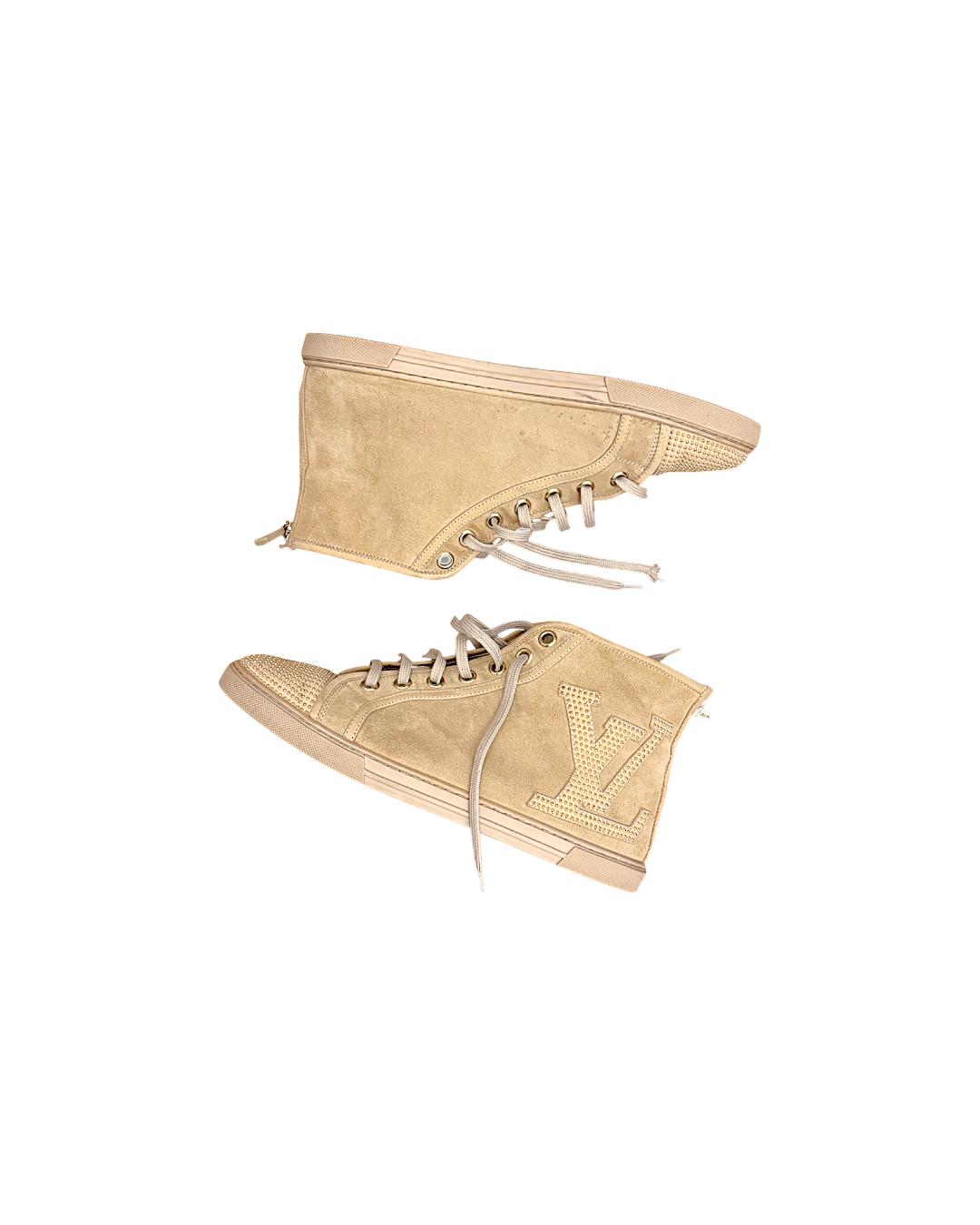 Louis Vuitton Stellar Sneaker Daim Beige