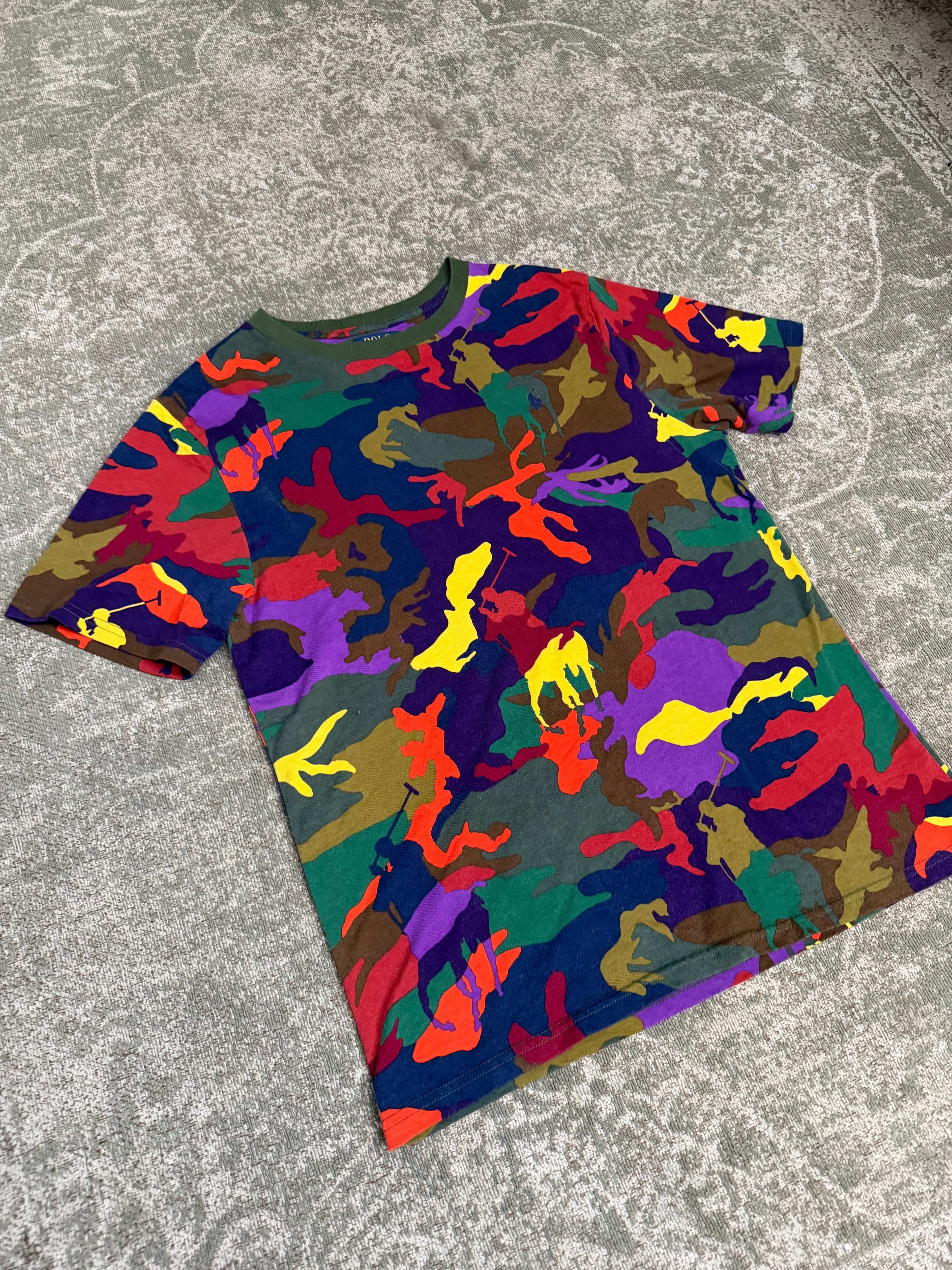 Polo Ralph Lauren Abstract Multi Camo T-Shirt