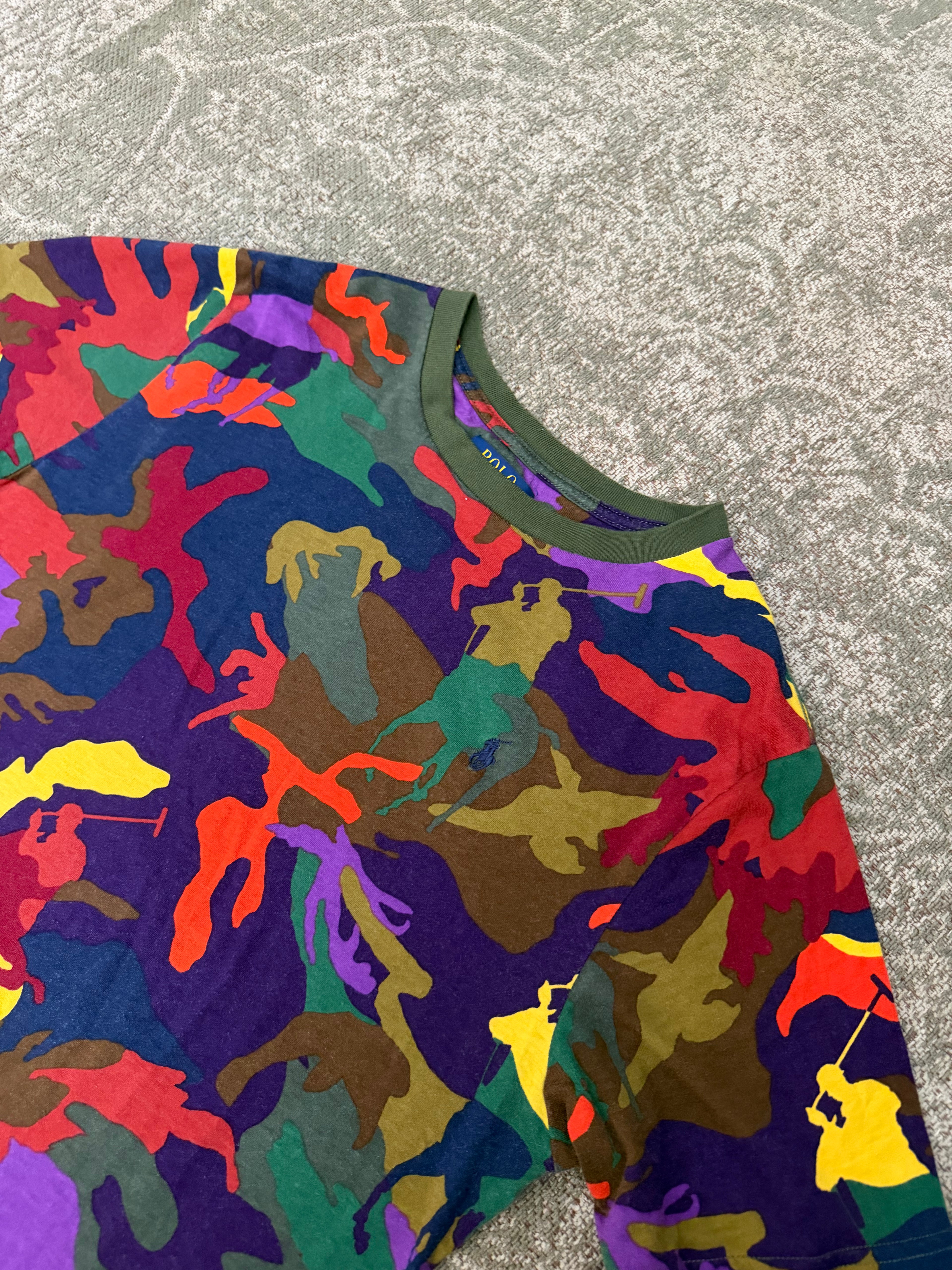 Polo Ralph Lauren Abstract Multi Camo T-Shirt
