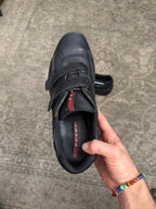 Prada Cup Sneaker Velcro Touch Strap Triple Black