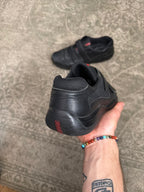Prada Cup Sneaker Velcro Touch Strap Triple Black