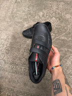 Prada Cup Sneaker Velcro Touch Strap Triple Black