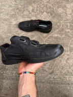 Prada Cup Sneaker Velcro Touch Strap Triple Black