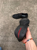 Prada Cup Sneaker Velcro Touch Strap Triple Black