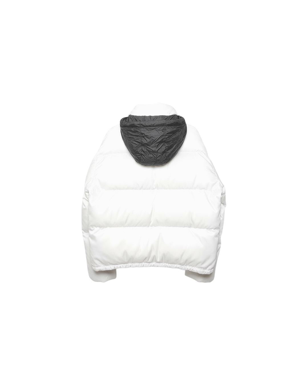 Prada Re-Nylon Puffer Jacket White