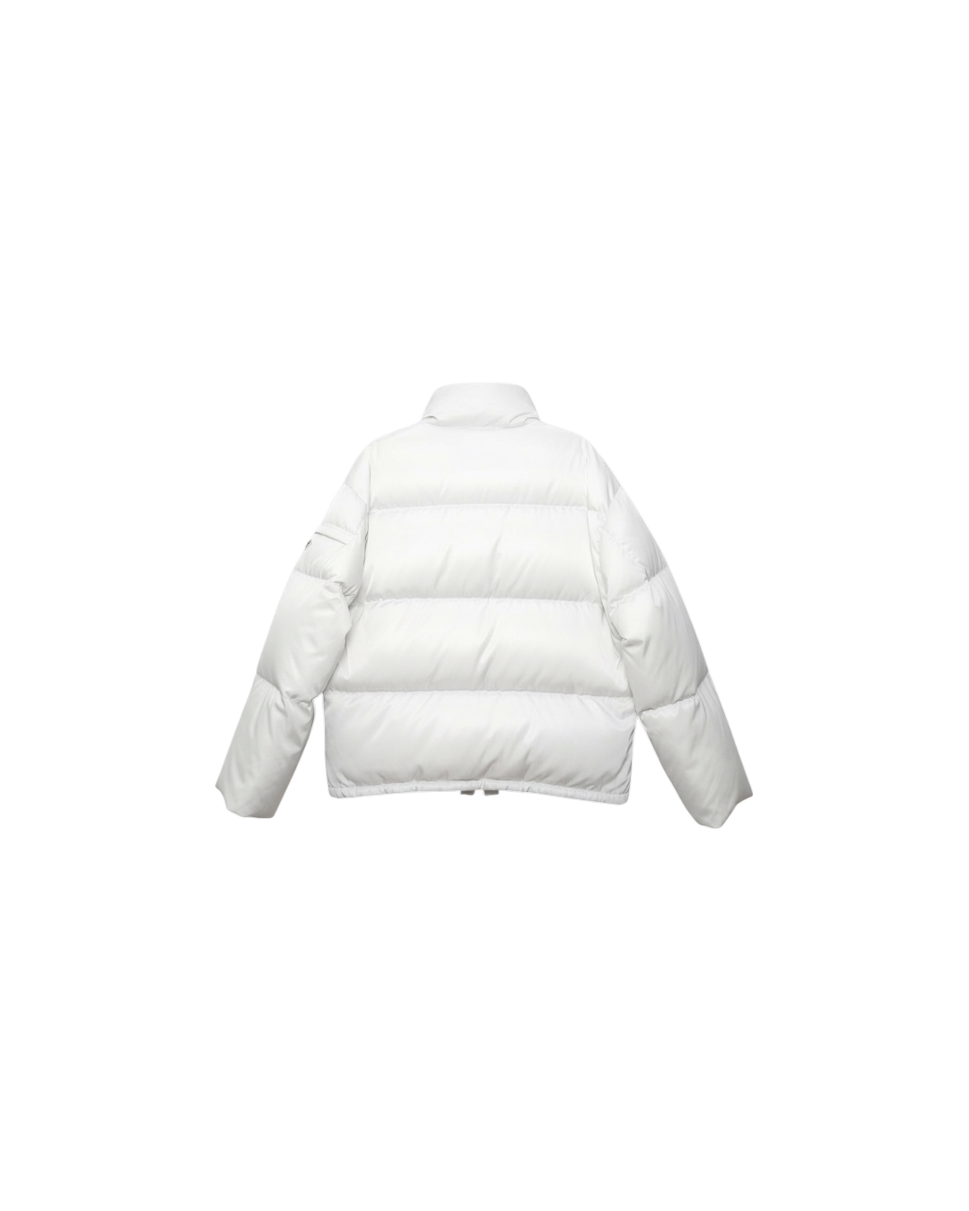 Prada Re-Nylon Puffer Jacket White