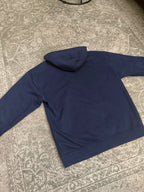 Protect The Children Zip Hoodie Navy Yellow