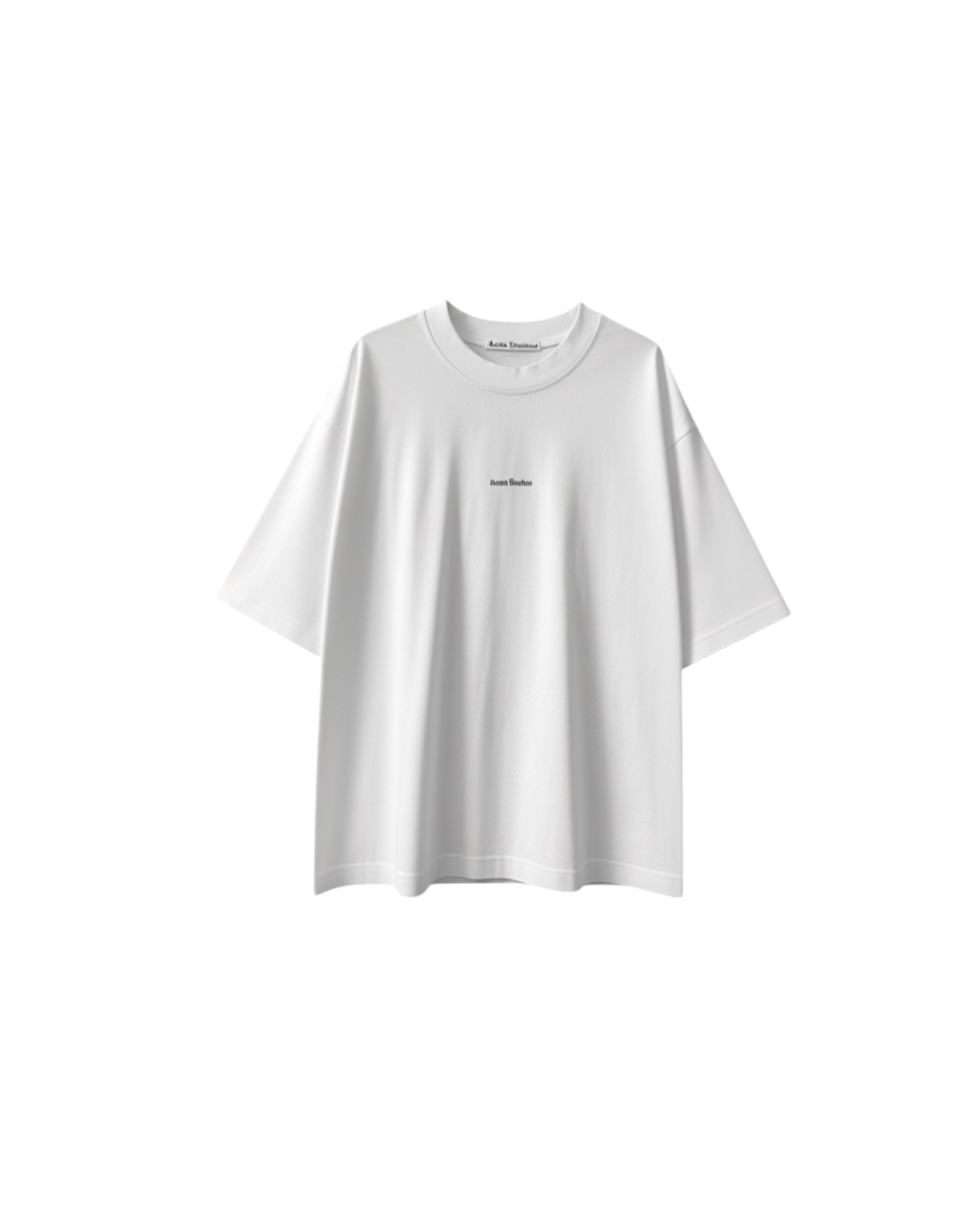 Acne Studios Logo T-Shirt White