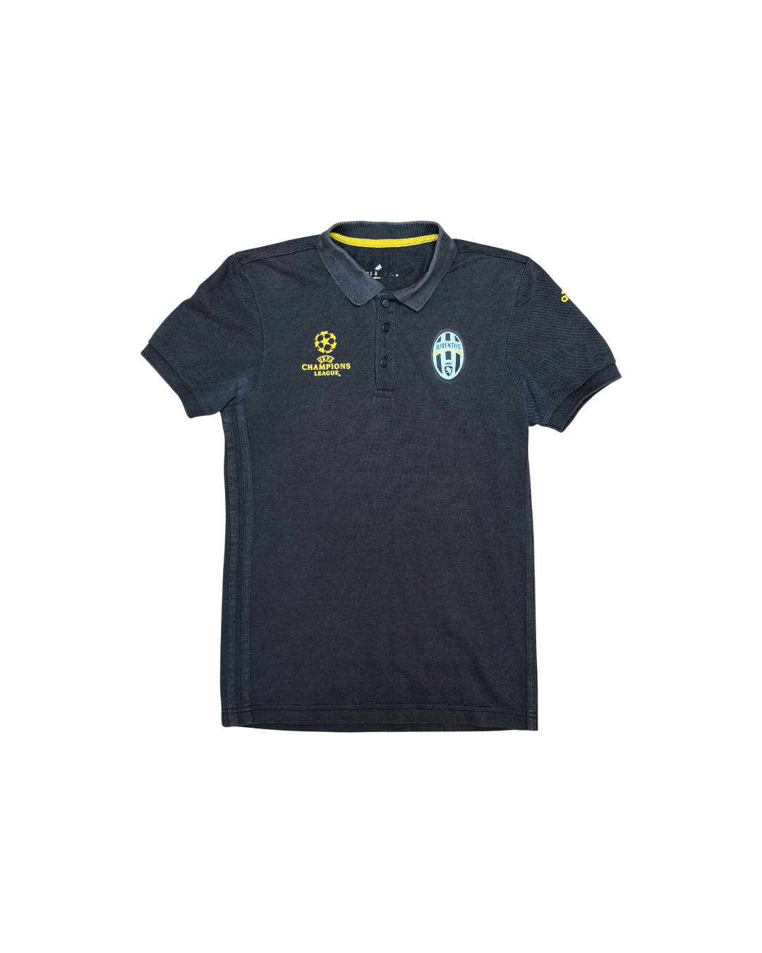 Addias Juventus Champions League Polo Washed Black