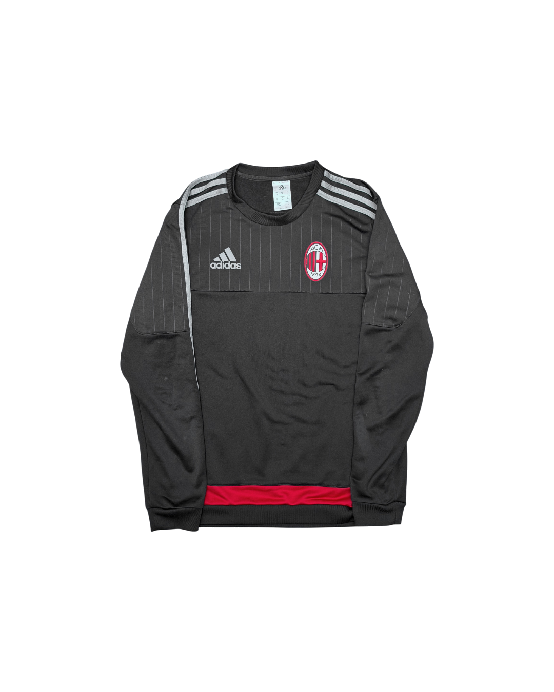 Adidas AC Milan 2015-16 Training Longarm Top Black