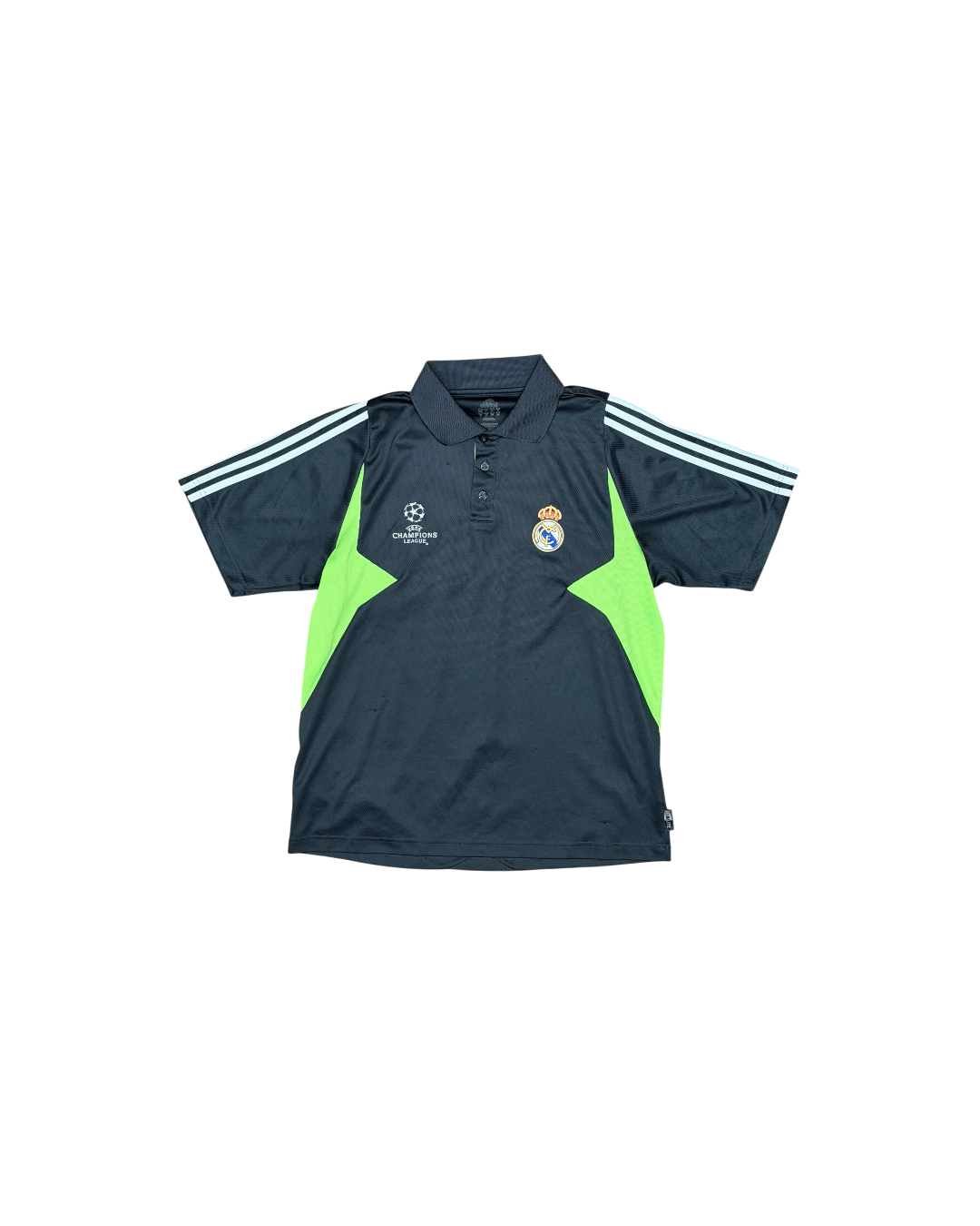 Adidas Real Madrid Polo Jersey Grey Light Green