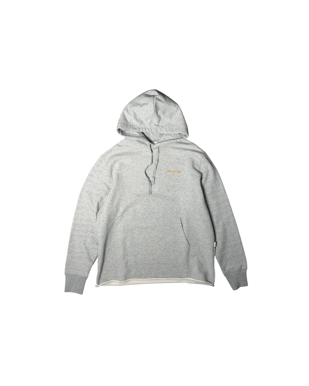 Aimé Leon Dore Deconstructed Hem Hoodie Grey