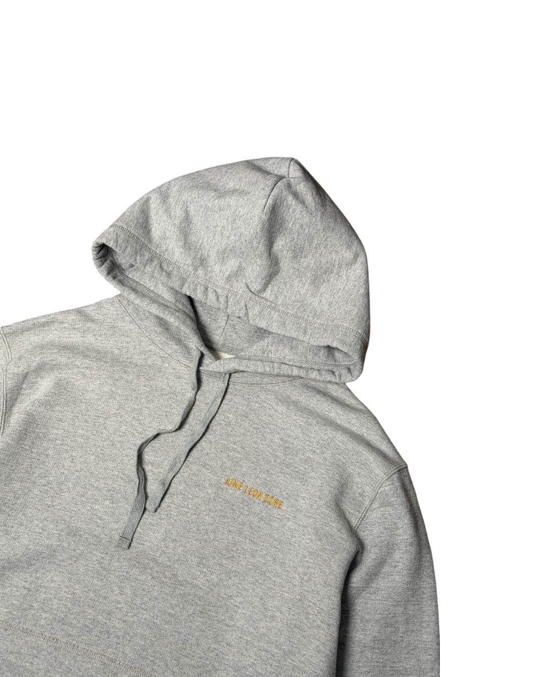 Aimé Leon Dore Deconstructed Hem Hoodie Grey