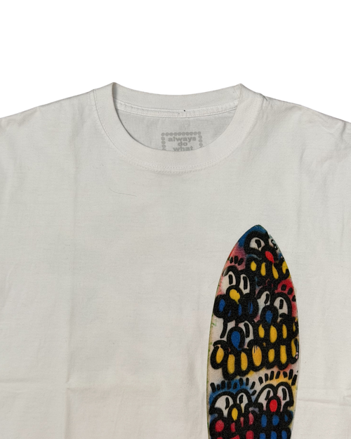 Always Do What You Should Do Slawn T-Shirt White