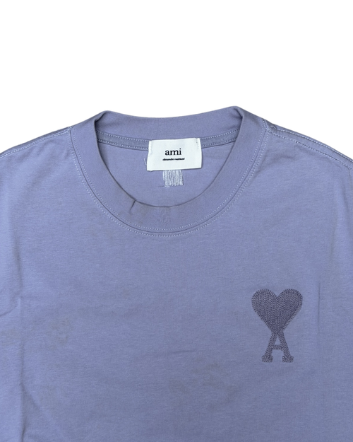 Ami Paris Ami de Coeur T-Shirt Purple