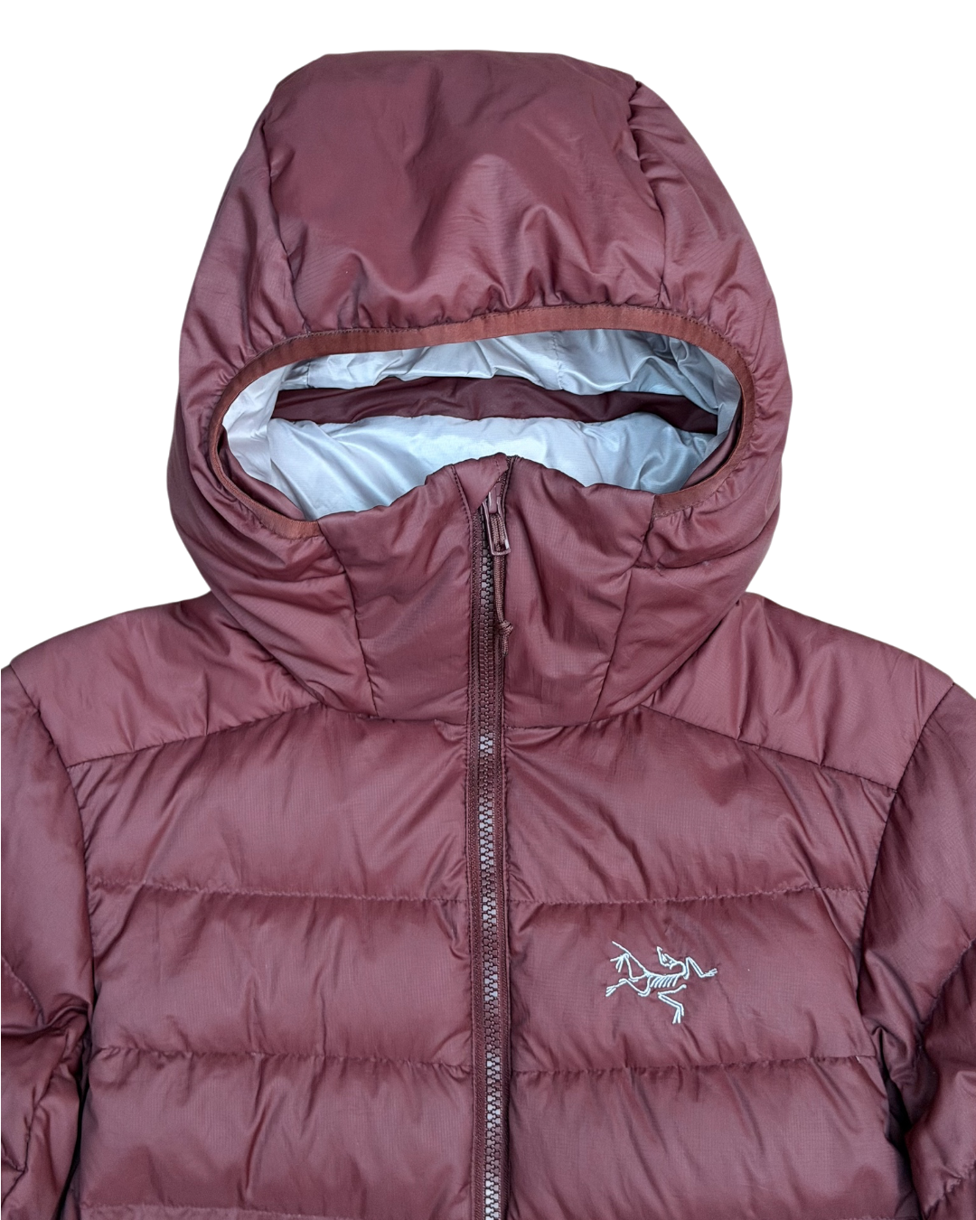 Arcteryx Womens Thorium AR Hoody Down Jacket Burgundy