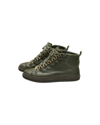 Balenciaga Arena High Leather Olive Green