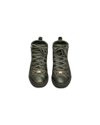 Balenciaga Arena High Leather Olive Green