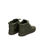 Balenciaga Arena High Leather Olive Green