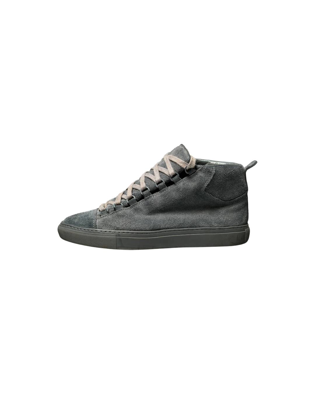 Balenciaga Arena High Suede Tonal Grey