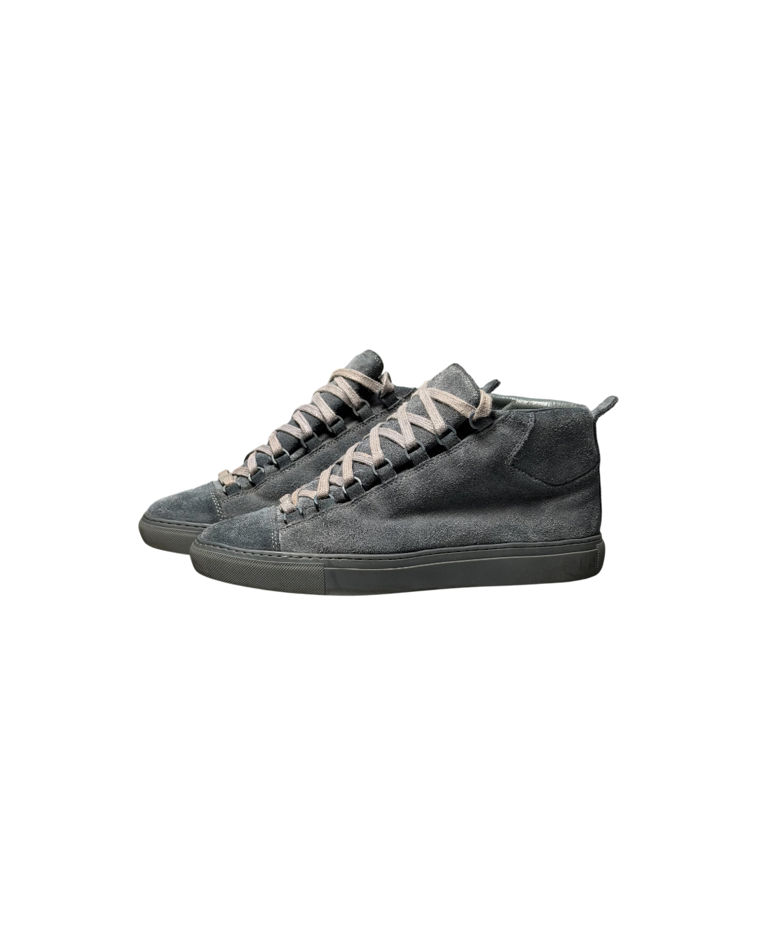 Balenciaga Arena High Suede Tonal Grey