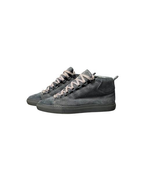 Balenciaga Arena High Suede Tonal Grey