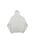 Balenciaga Distressed Hoodie White