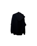 Balenciaga Languages Print Hoodie Black
