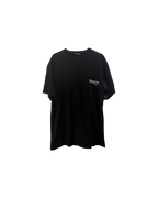 Balenciaga Political Campaign Logo T-Shirt Black