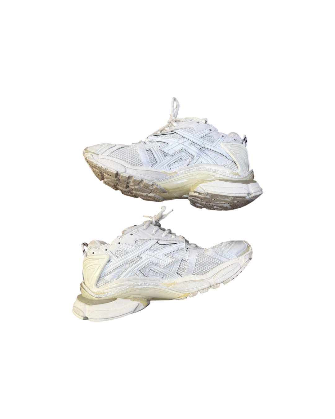 Balenciaga Runner Distressed Sneaker Beige