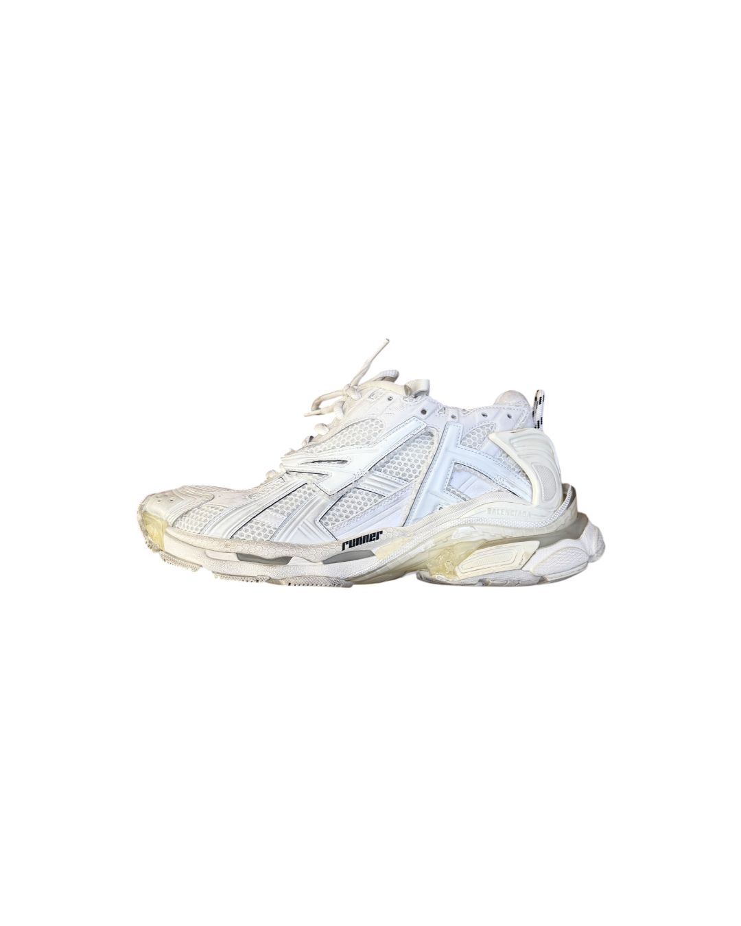 Balenciaga Runner Distressed Sneaker Beige