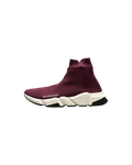 Balenciaga Speed Trainer Sneakers Burgundy