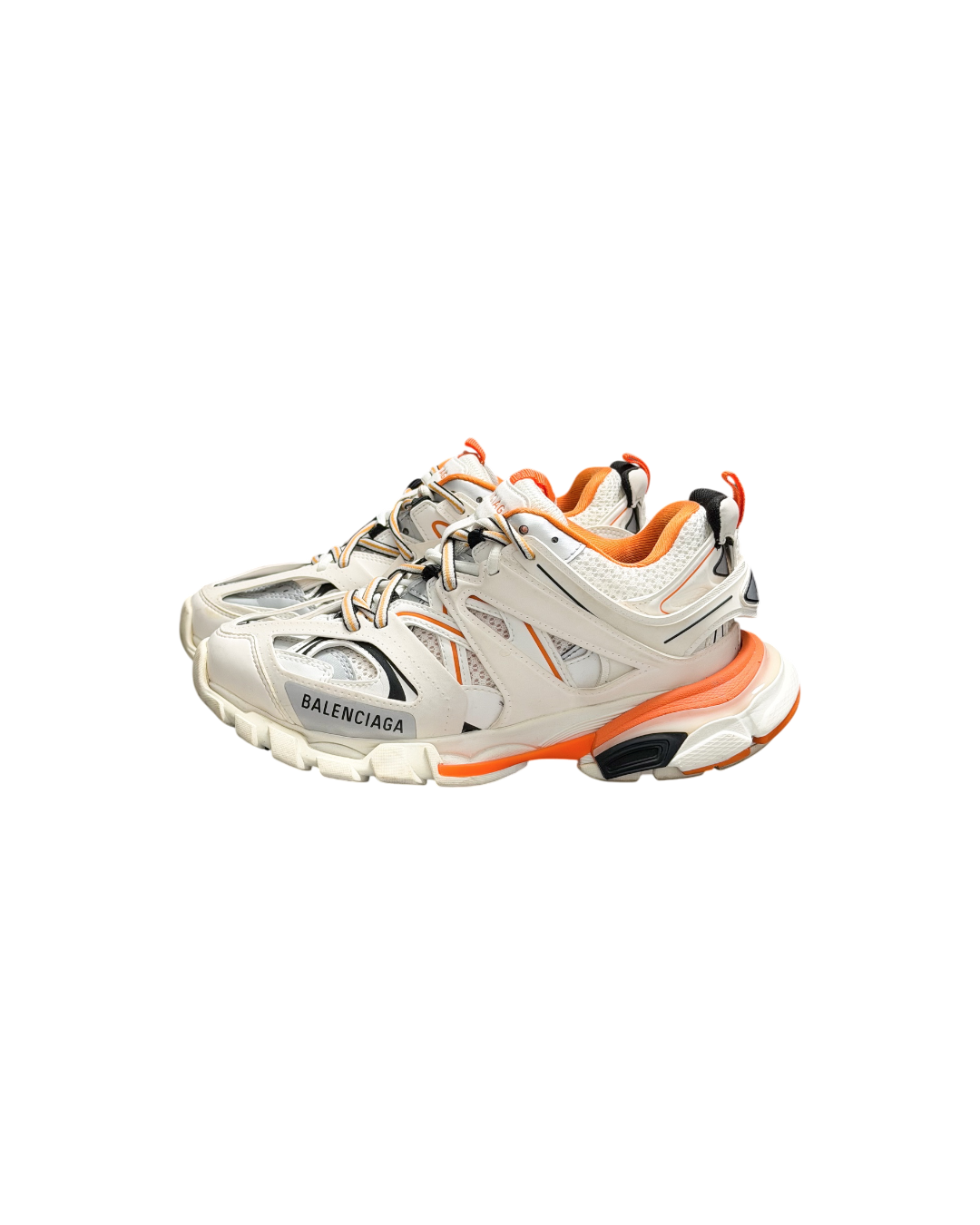 Balenciaga Track Sneakers White Orange