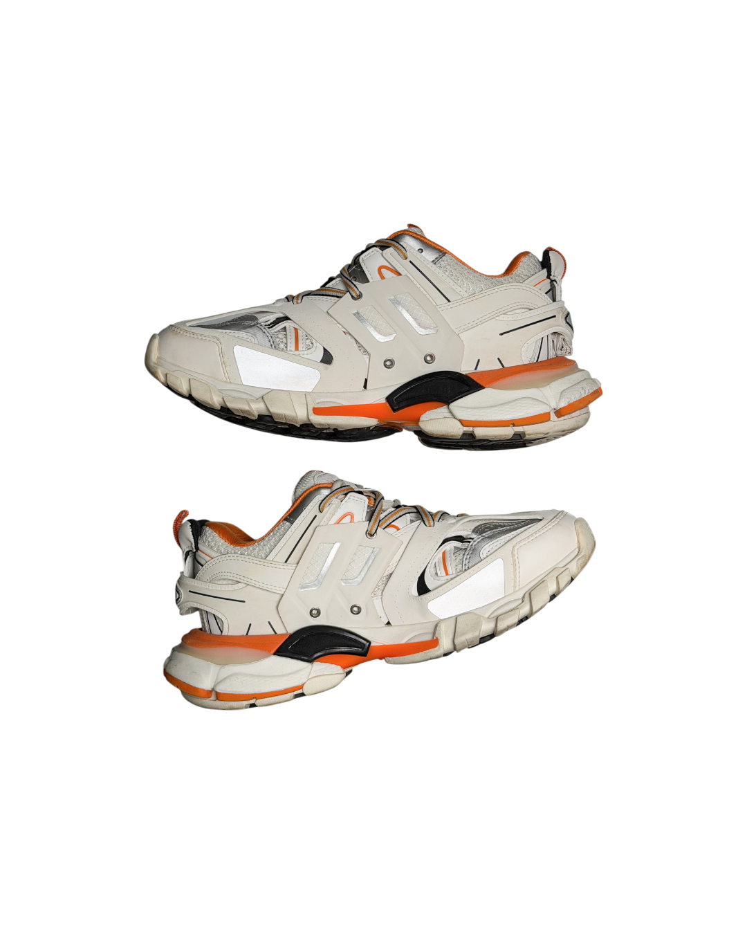 Balenciaga Track Sneakers White Orange